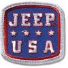 Jeep: Нашивка Jeep USA