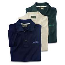 Jeep: поло Men's Everyday (цвет: натуральный, размер: XL)